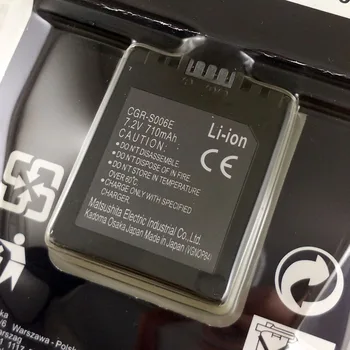 

CGA-S006E CGRS006A CGR-S006E CGR-S006A/1B BP-DC5U Rechargeable Camera Li-ion Battery For PANASONIC BP-DC5-E