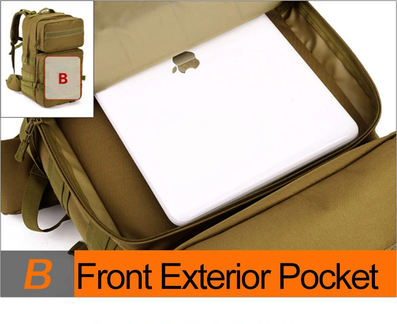 Bolsa de Desporto Mochila de Escalada dos Homens ao ar Mochila de Viagem Mochila Militar Quente Braço Livre Camuflagem Tático Multifuncional Xa982wd 55l 7 Mochilas escal.
