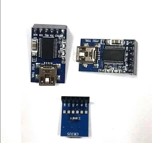 10 PCS Crius FTDI Basic Breakout USB to TTL USB TTL 6 PIN 3.3 5V for ...
