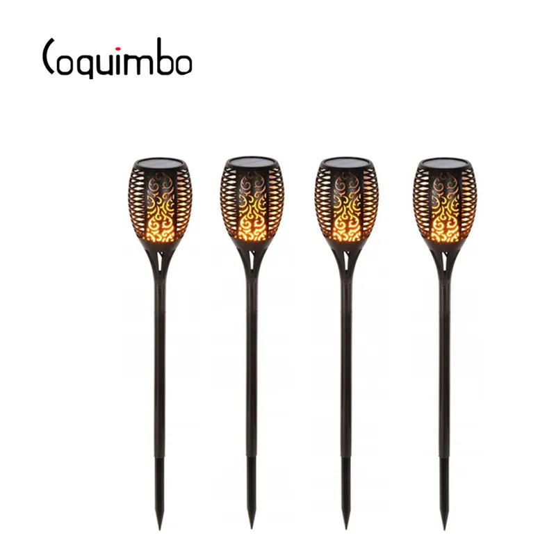Coquimbo водонепроницаемый мерцающее пламя солнечные фонари танцы пламя ландшафтное украшение освещение Сумерки до рассвета двора солнечные огни