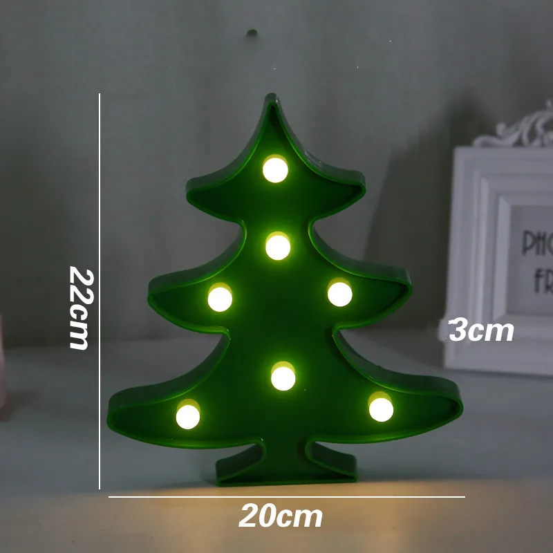 Flamingo Cactus 3D LED Lamp Girl's Heart Room Dormitory Background Package Table Lamp For Bedroom Christmas decorative lights