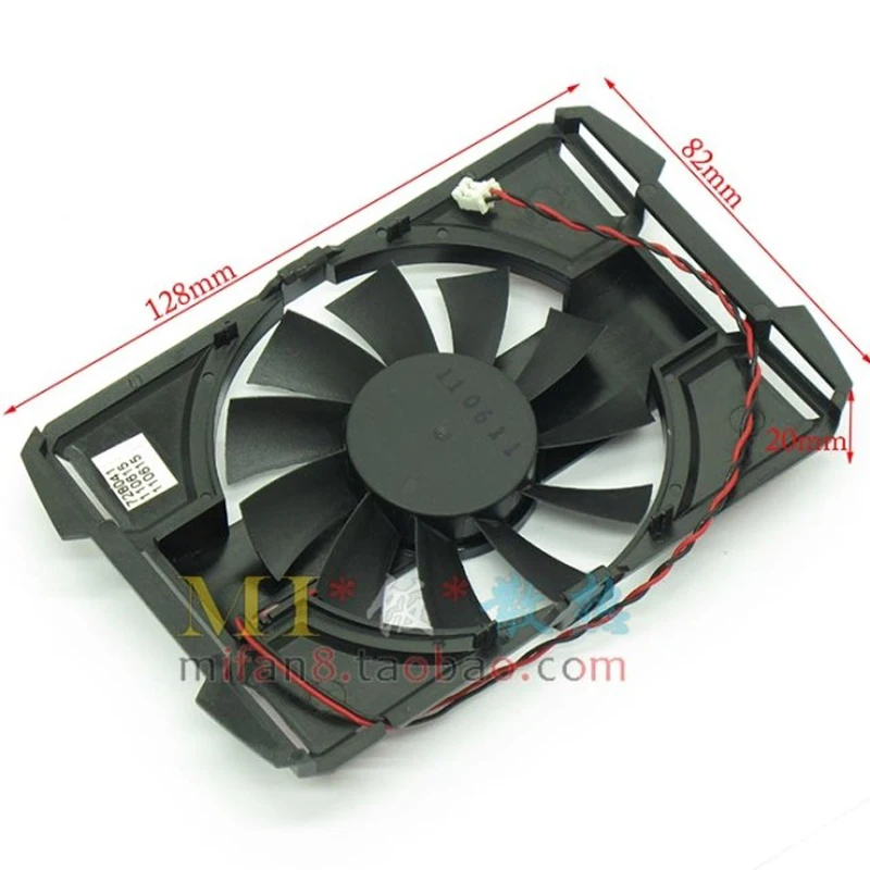 GPU VGA кулер охлаждающий вентилятор для ASUS EAH6570/DI/1GD3 EAH 6670/DI/1GD3 EAH 4670 EAHG4670 видеокарта в качестве замены