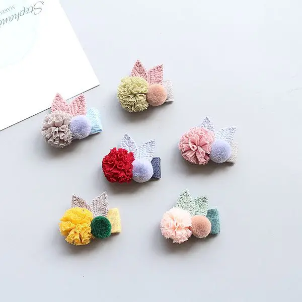 Модные шпильки для волос Boutique из искусственной кожи с кроличьими ушками 30 шт.