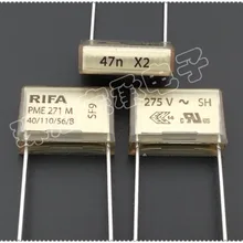 И RIFA PME271M 0,047 мкФ 275VAC 47n X2 473 датчик пленка постоянной ёмкости, универсальный конденсатор