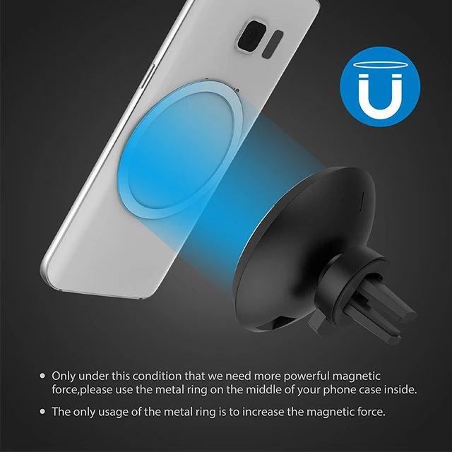 Magnetic Holder Wireless Car Charger