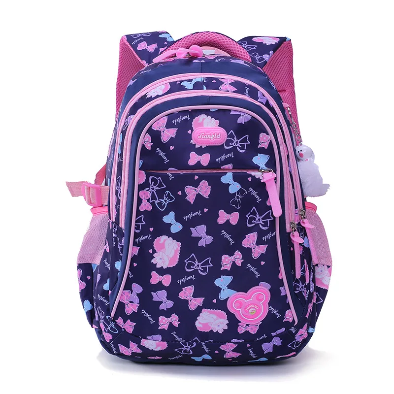 

2019 Children school Backpacks printing flower princess Primary School Bags For girls Light Kids Backpacks kids mochila escolar