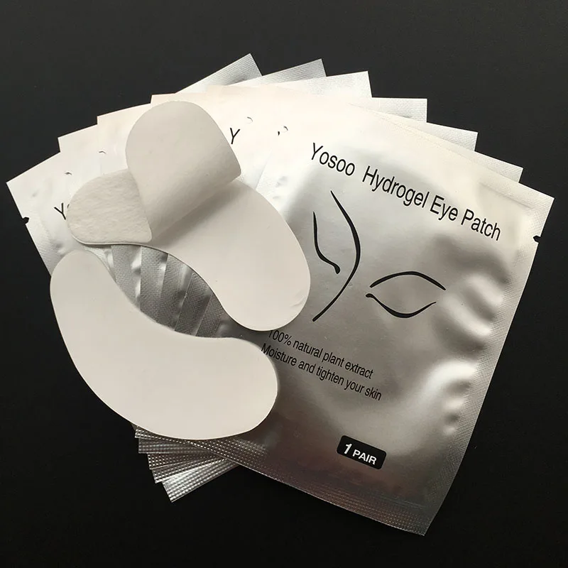 

New Paper Patches 100pairs/pack Eyelash Under Eye Pads Lash Eyelash Extension Paper Patches Eye Tips Sticker Wraps Make Up Tools