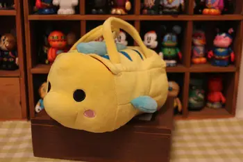 

Original Rare The Little Mermaid Flounder Fish Bag Stuff Plush Toy Doll Birthday Children Gift Collection