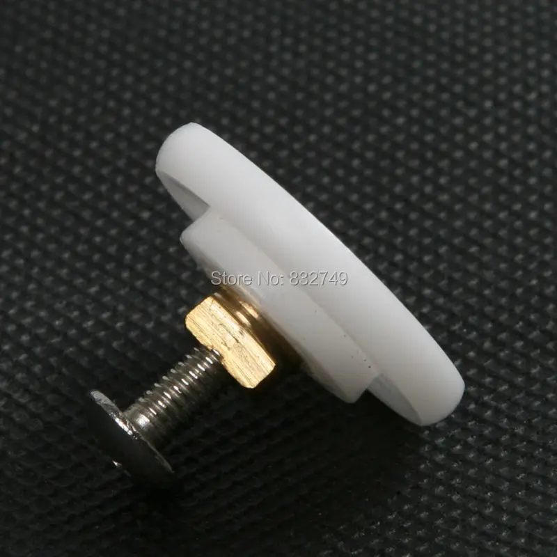 4 PCS 9.5mm Shower Door Slide Roller Runner Wheel Door Bathroom Sliding Cabinet Eccentric Pulleys