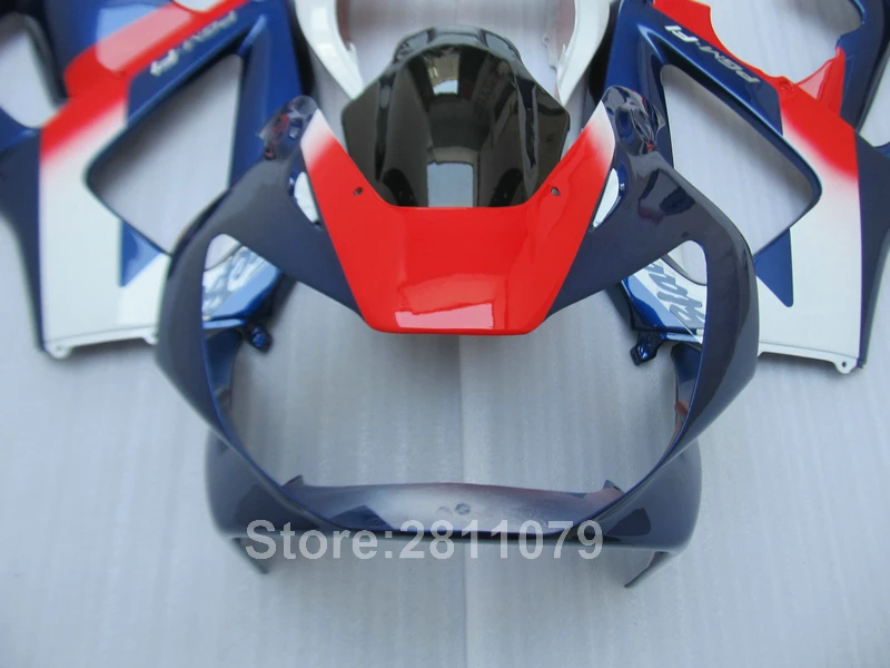 Высококачественный комплект обтекателей под давлением для Honda CBR929RR 00 01 синий