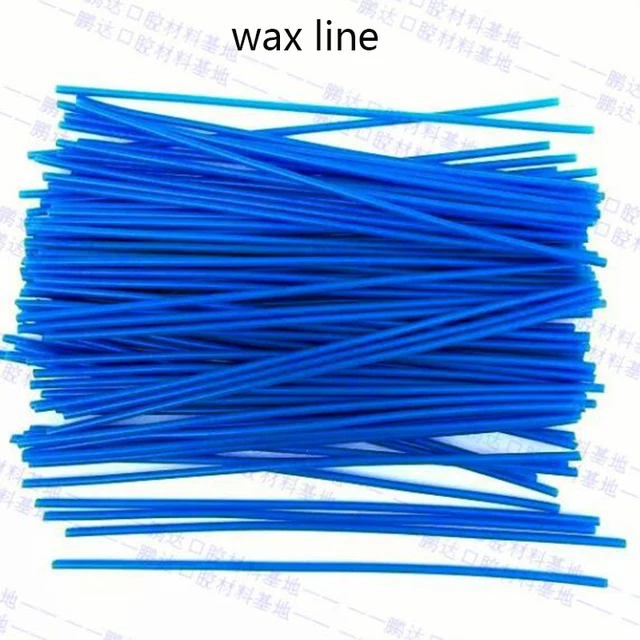 1 Box Dental Lab Wax Line Sprue Wax Lines Dental Laboratory 12 Sizes