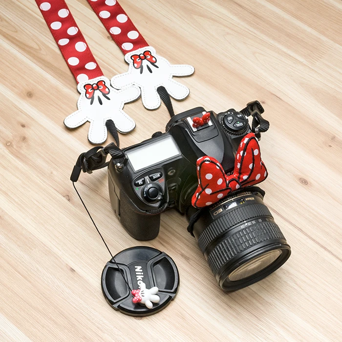 Minnie Mouse Camera Strap for dslr cameras 