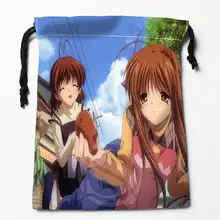 Чехлы-книжки J& w56 CLANNAD#8 таможня напечатала получить степень сжатия сумки женские сумки на завязках размер 18X22 см W725& Dw56W