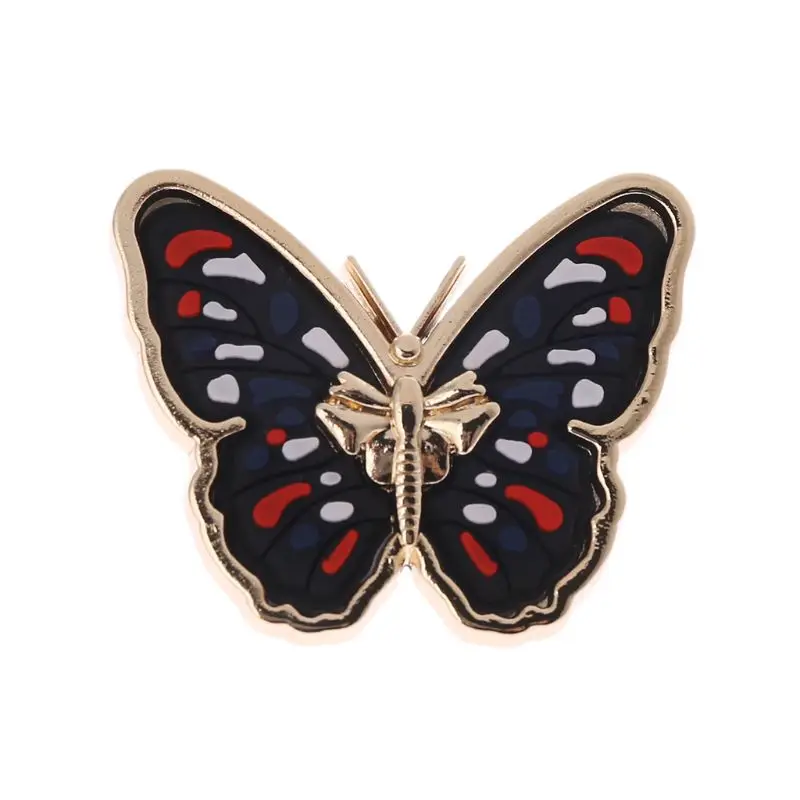 

Fashion New 1 Pc Colorful Butterfly Metal Bag Decoration for DIY Handbag Craft Replacement Shoulder Bag Hardware Accessories