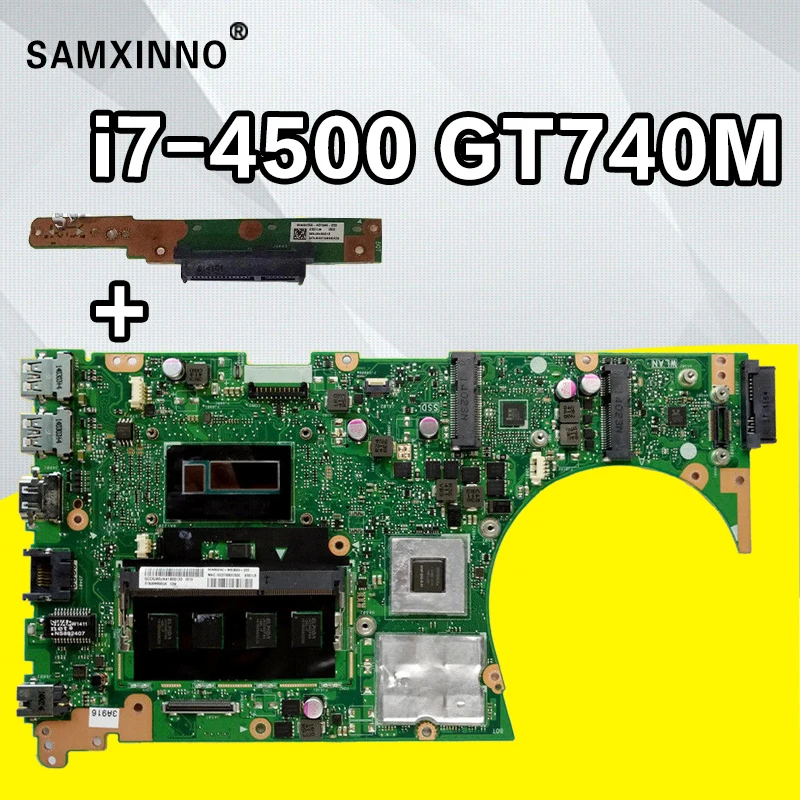 Sturen Board + S551LB Moederbord GT740M-i7-4500U Voor Asus K555L S551 S551LB Laptop Moederbord S551LB Moederbord S551LB Moederbord Sturen Board + S551LB Moederbord GT740M-i7-4500U Voor Asus K555L S551 S551LB Laptop Moederbord S551LB Moederbord S551LB Moederbord