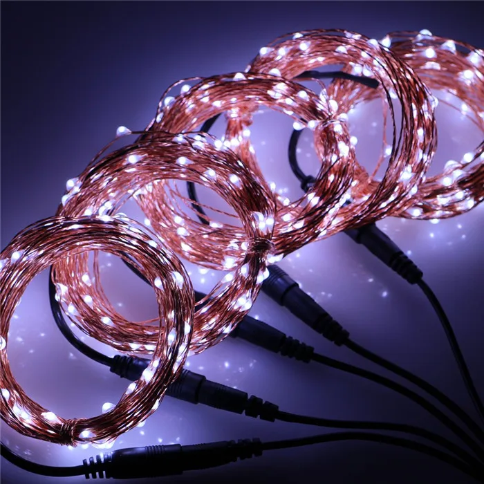 Quality 10M/20M/30M/50M Led Silver / Copper Wire 100/200/300/500 LED String Light Starry Lights for christmas wedding holiday Quality 10M/20M/30M/50M Led Silver / Copper Wire 100/200/300/500 LED String Light Starry Lights for christmas wedding holiday