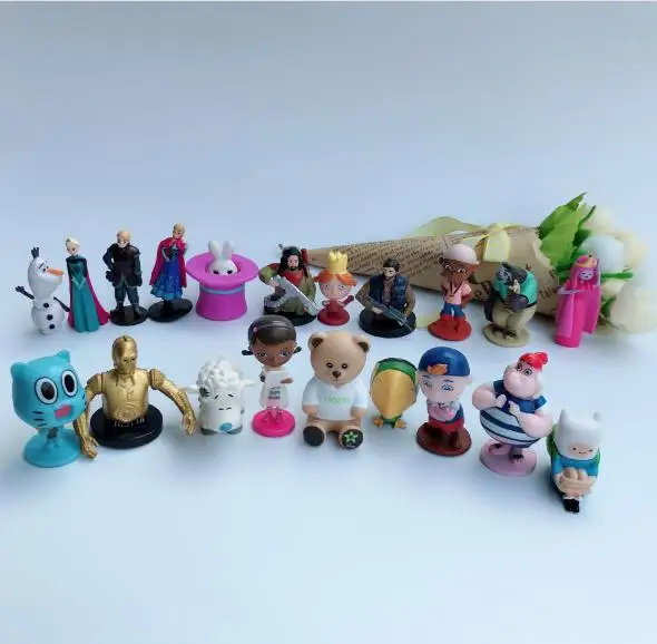

50PCS/lot princess super hero bear 3-4cm, anime peripherals action figures,capsule toy dolls, Home deco, Kids toy gift kids toys