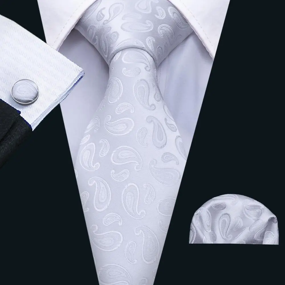 LS-5043 мужские галстуки жаккардовые плетёные синие шелковые галстуки Пейсли для мужчин свадебные бизнес платок запонки бренд стильный галстук набор