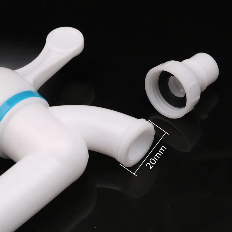1pc удлиненный Пластик кран 1/2 "наружная резьба PP стиральная машина