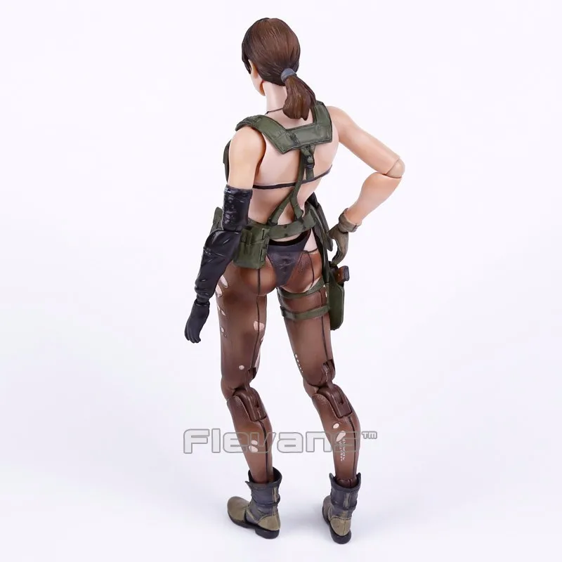 Play Arts KAI Metal gear Solid V The Phantom Pain Quiet ПВХ фигурка Коллекционная модель игрушки 26 см