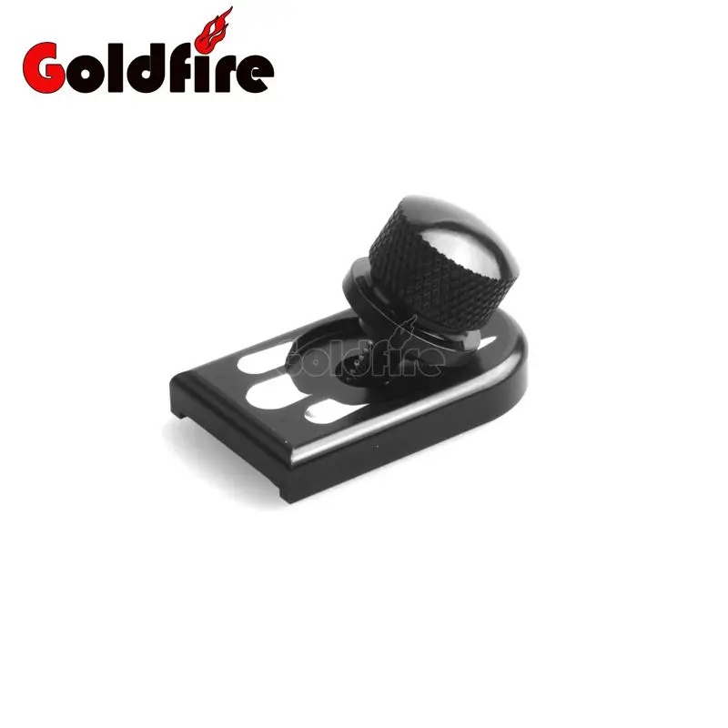Black Billet Aluminum Stainless Steel Seat Bolt For Harley HD Sportster Touring