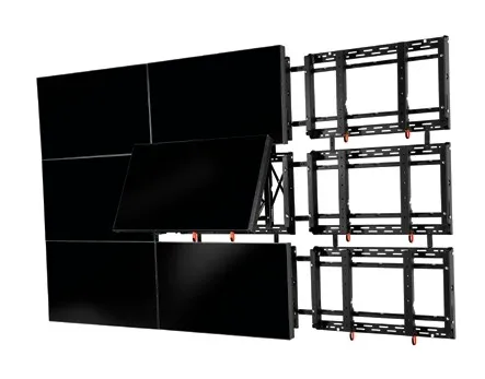 2x3 шкаф стоящая ЖК-видеостена 46 дюймов Супер тонкая ЖК-видеостена с ультра узким сплайсингом экрана+ кронштейны+ программное обеспечение