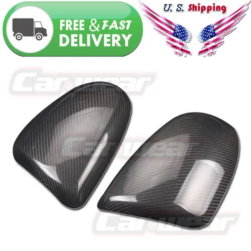 for 2009-2013 Mazda 2 3 6 Real Carbon Fiber Side Mirror Cover without LED