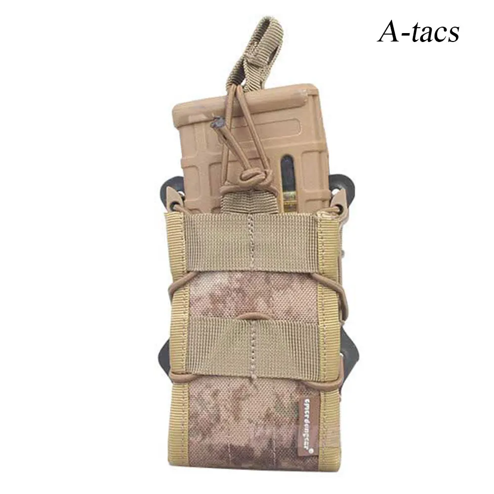 EMERSONGEAR 5,56 Двойной модульный винтовочный подсумок для M4 M16 Mag Molle подсумок для страйкбола охоты MOLLE подсумок Мультикам EM6035