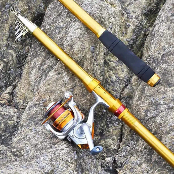 Vara de Pesca Combater a Pesca Telescópica Mar Carpa Fiação Peixe Pólo Portátil Edf88 12 carpa spinning peixe enfrentar pólo de pesca edf88