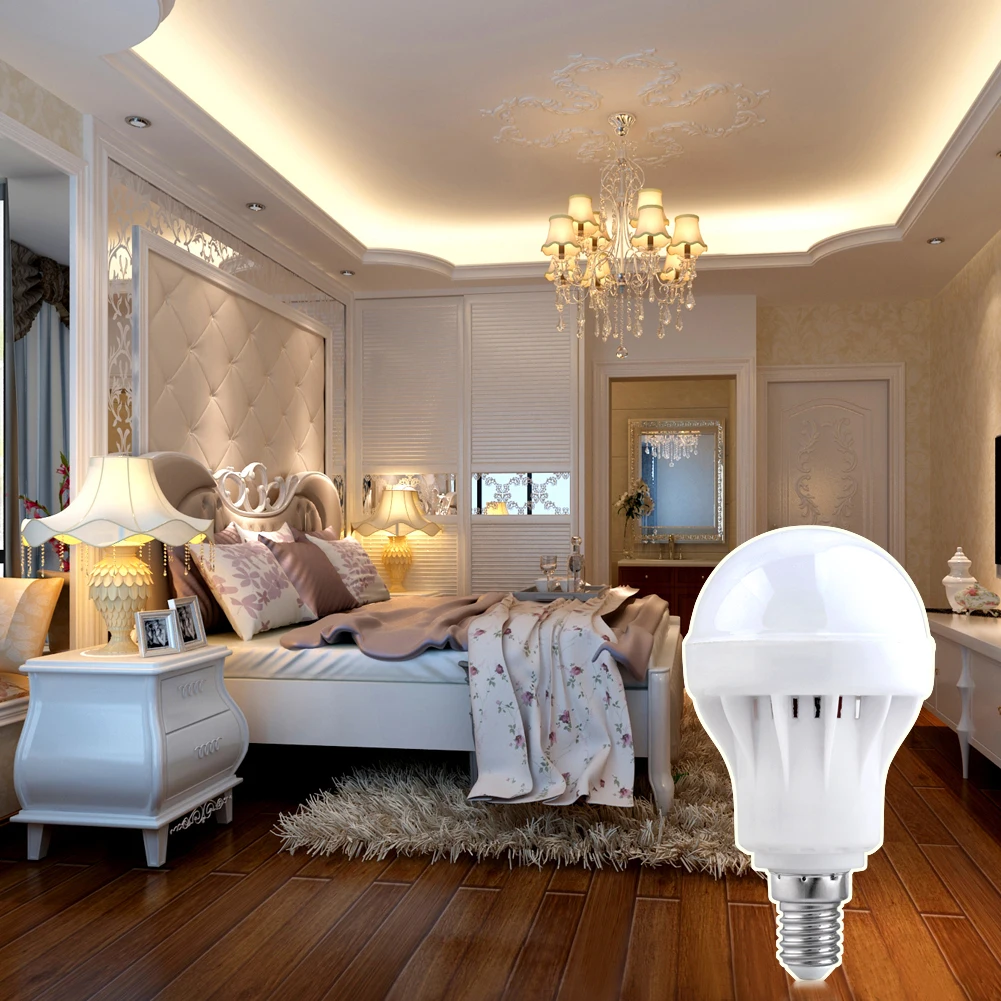 Высококачественная Светодиодная лампа e27/E14/B22/E14/lampa B22 3 Вт 5 Вт 7 Вт 9 Вт 12 Вт для 220 В энергосберегающее Домашнее освещение алюминиевое