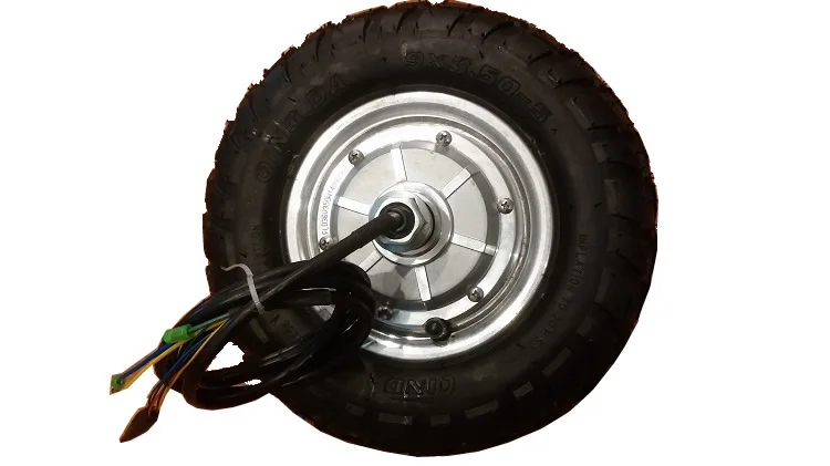 

E-tech CE approved 9 inch 250W/500W/800W hub electric scooter motor wheel