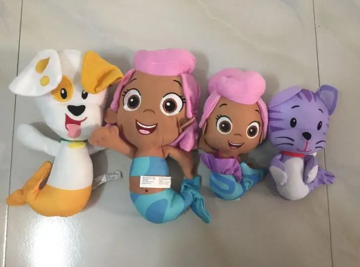Пузырь гуппи Гил, Дема, Молли и пузырь Щенок Плюшевые игрушки куклы для детей Подарки для девочек