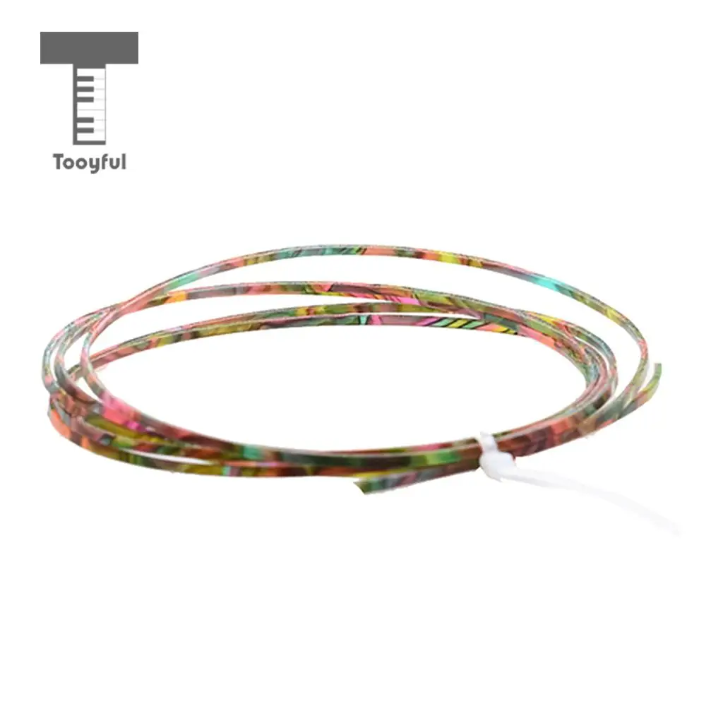 Tooyful Celluloid Guitar Binding Purfling Strip for Guitar Body Project Supplies