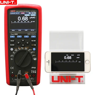 

U-NIT UT181A True RMS Datalogging Digital Multimeters DMM Capacitance Temperature Meter w/Re-Chargeable Li-Battery EU Plug