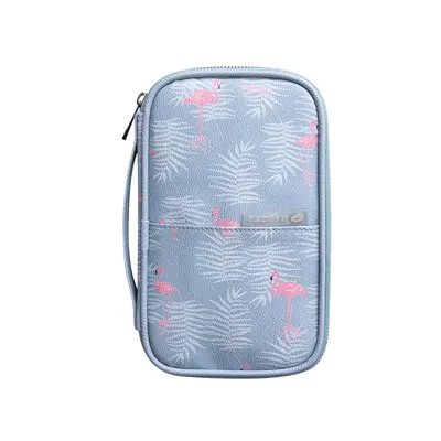 Личности в деловом стиле, для паспорта футляр для путешествий для удостоверения личности самолет билет наличный органайзеры сумки - Цвет: Flamingo