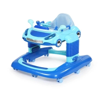 blue baby walker