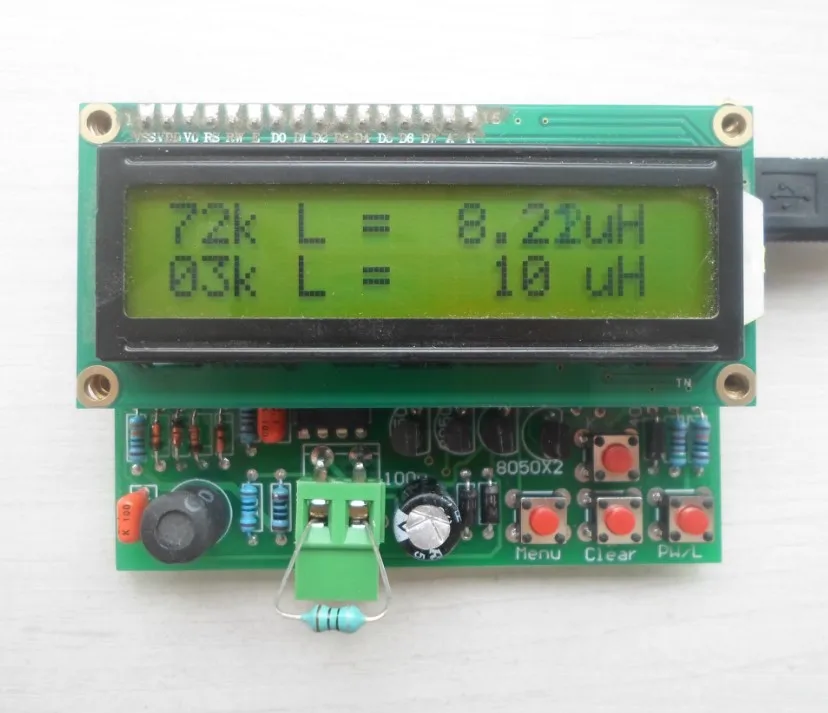 2018 ESR V2.0 METER Тестер транзистор digital LCR Meter diy kits|Интегральные схемы| |