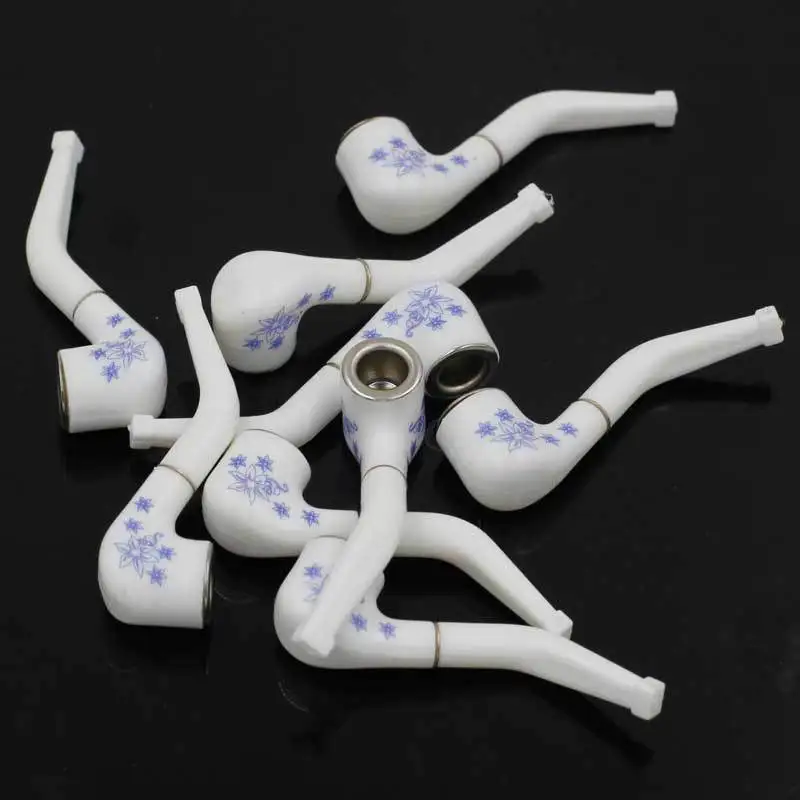 

5Pc Water Smoking Tobacco Pipe Cigarette Cigar Holder Hookah Filter Smoke Pipe Men Smoking Accessories