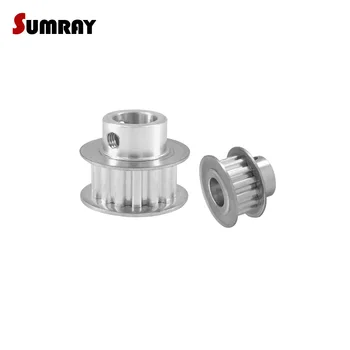 

SUMRAY XL 10T Timing Belt Pulley 3.175/4/5/6/6.35/8mm Bore Gear Pulley 11mm Belt Width Aluminium Motor Pulley For CNC 2PCS