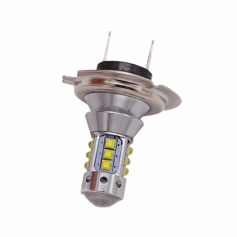 2PCS Automotive LED Fog Light Bulbs H7 80W Fog Tail Driving Car Head Light Lamp Bulb Super Bright 9V-30V.03