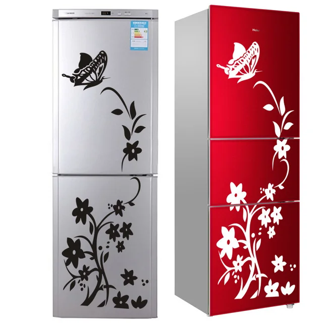 Creative Refrigerator Butterfly Pattern Sticker