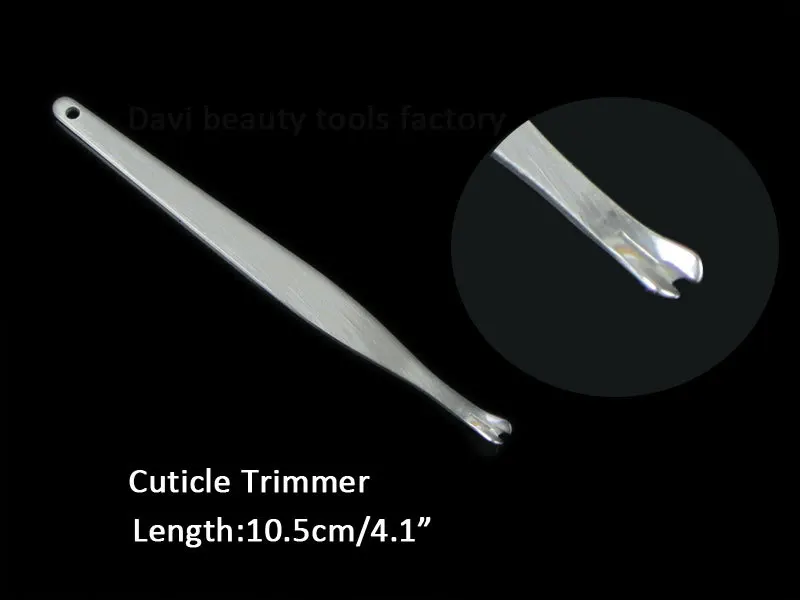 

12pcs/lot Stainless Steel Cuticle Remover Nail Pusher Trimmer Pedicure Tools For Manicure Nail Art