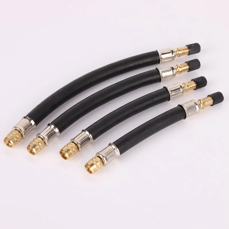 

New 1Pc Tyre Valve Extension Dual Tire Wheel Truck Transit Adaptor Connector 140mm Car Accessory Tube Extension Adapter