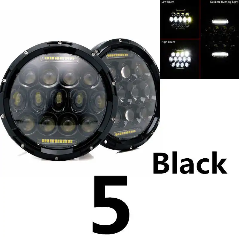 7 Inch Round Daymaker Projector H4 LED Headlight For Jeep Wrangler JK TJ LJ.For Lada 4x4 urban Niva 7 inch headlight.2.7jpg.j7p7g.7jpg_