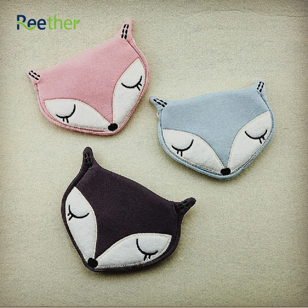 

Reether Girls Small Coin Purse Fox Shape Shoulder Bag Wallet Kid's Mini Pouch Children Cash Bag Cute Decoration Gifts