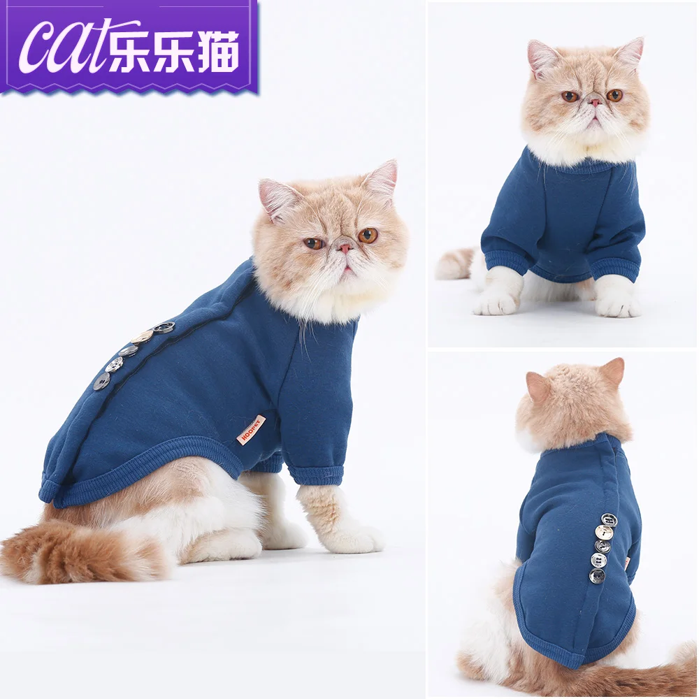 Cat clothes pets clothes autumn and winter dog and cat clothes in Cat
