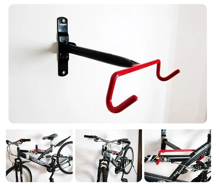 Велосипедный компактный дизайн гаражная стена для хранения велосипедов вешалка крюк дизайнер твердый стальной велосипедный крюк Держатель Стойки