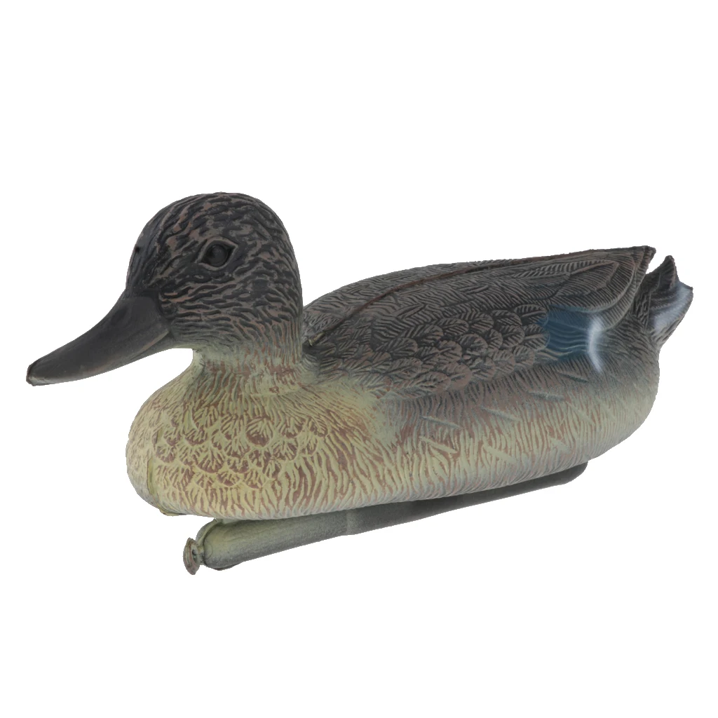 

Duck Floating Decor Lure Hunting Decoy Bait Mandarin Decoration Ornament Lawn Repellent Garden Hunting Grass