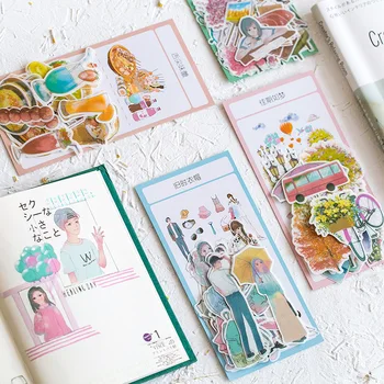 

Time Flies Young Series Decorative Stationery Stickers Scrapbooking DIY Diary Album Stick Lable