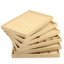 Высококачественная ткань Ювелирная коробка для ювелирных изделий держатель браслет кольцо серьги Кнопка кулон в виде блюдца Чехол Органайзер для хранения ювелирных изделий